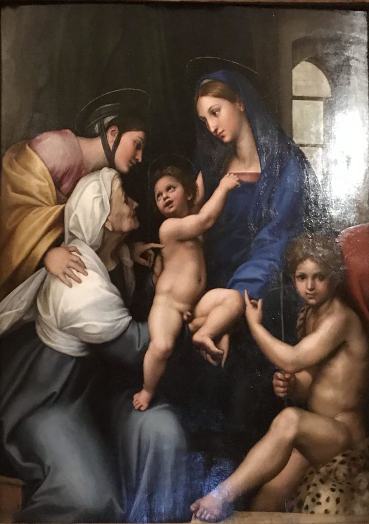 Madonna dellImpanna Madonna col Bambino S. Givannio e due Sante